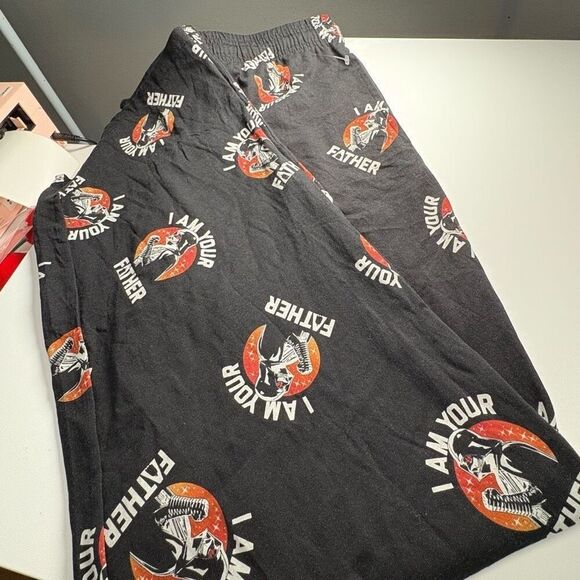 Darth Vader Star Wars Pajama pants size medium I am your Father, nwot - Picture 1 of 5
